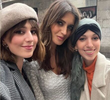 Sara Carbonero con Elena Huelva y una amiga/ Foto: Instagram