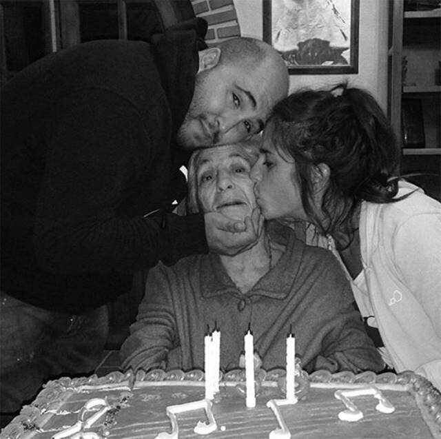 Kiko Rivera y Anabel Pantoja con su abuela Ana/ Foto: Instagram