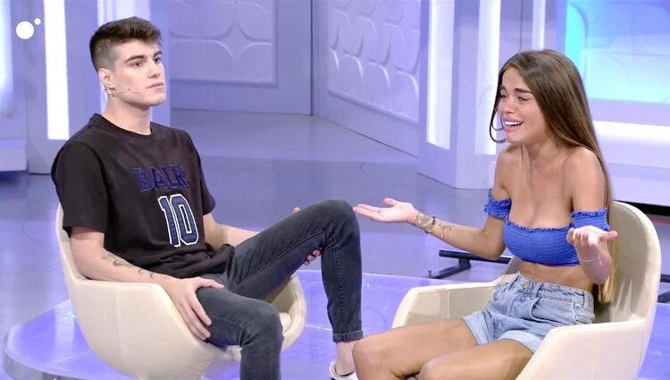 Violeta Mangriñán y Julen de la Guerra se reencuentran en 'MyHyV' | Foto: Telecinco.es