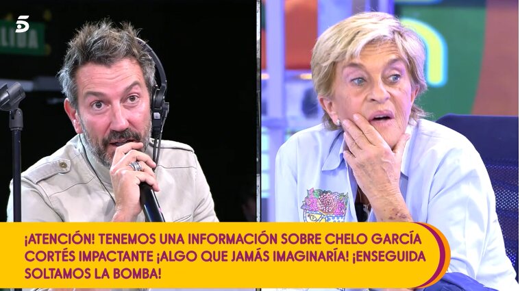 David Valldeperas y Chelo García Cortés / Foto: Telecinco