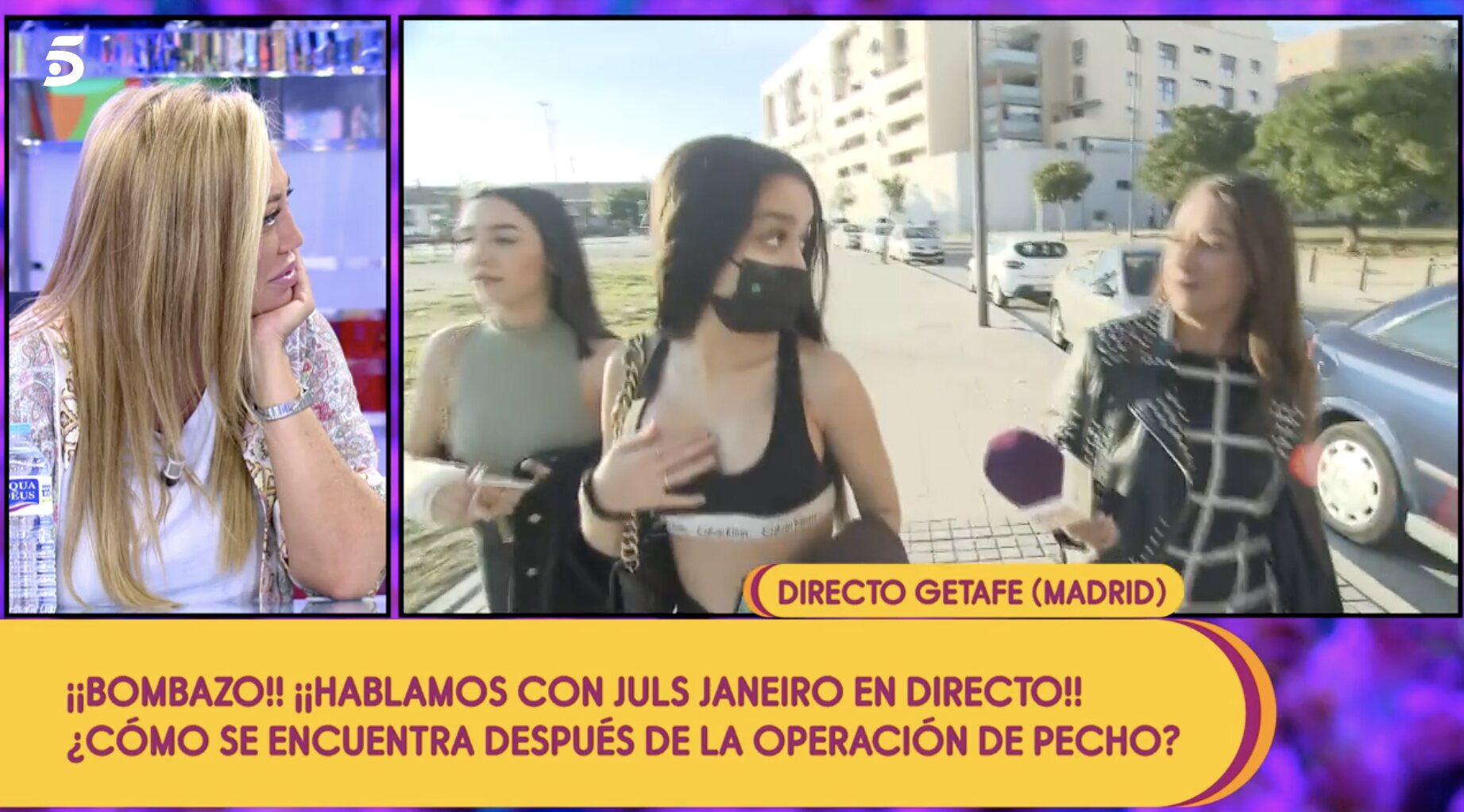 Julia Janeiro, harta de las insinuaciones de 'Sálvame' | Foto: Telecinco.es