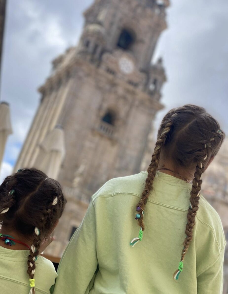 Sofía y Aurora, las hijas de Patricia Pardo/ Foto: Instagram