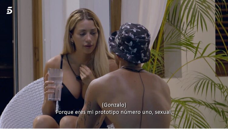 Mayka y Gonzalo hablando en 'La última tentación' / Foto: Telecinco.es