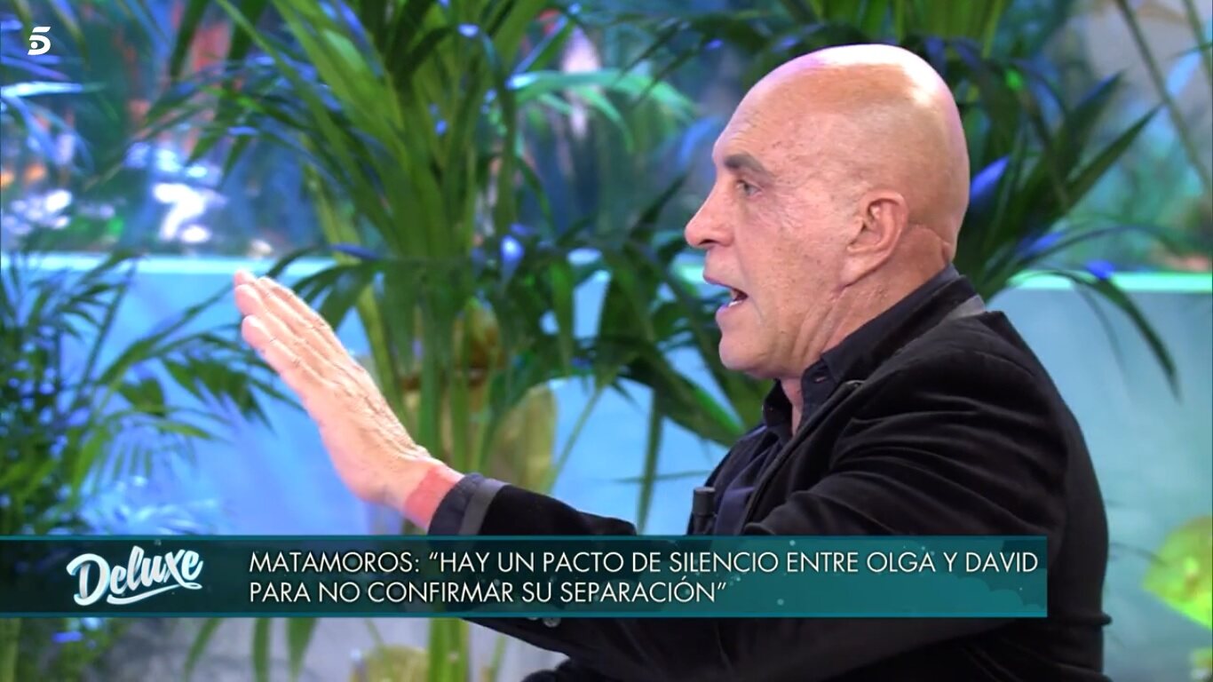 Kiko Matamoros hablando de Antonio David y Olga Moreno / Telecinco.es