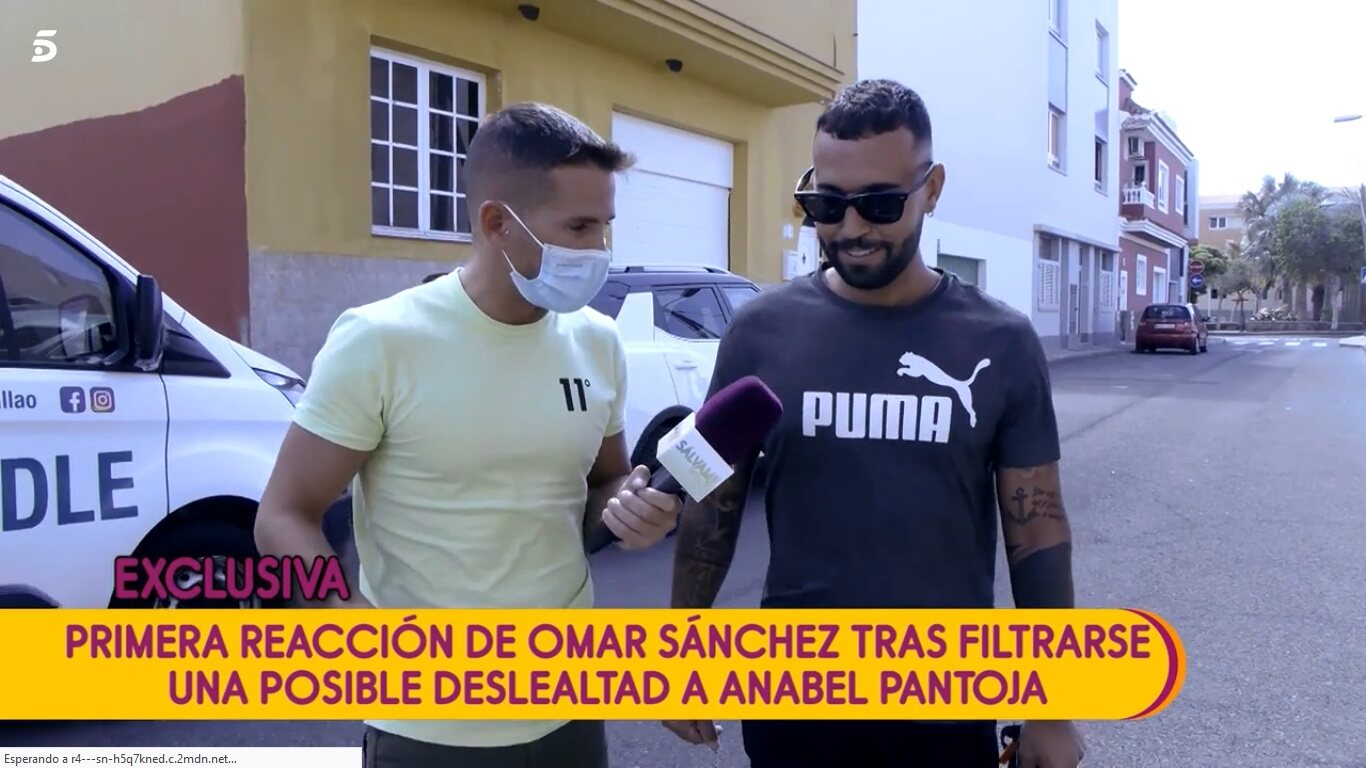 Omar Sánchez asegura estar muy tranquilo / Telecinco.es