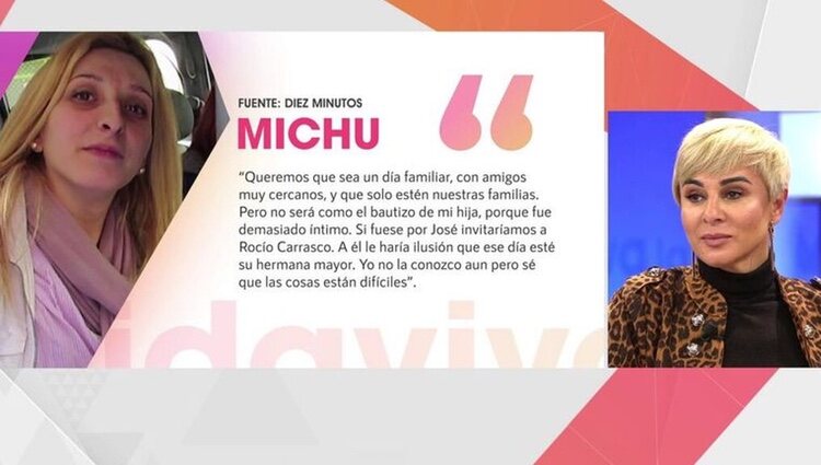 Ana María Aldón habla sobre Michu / Foto: Telecinco.es