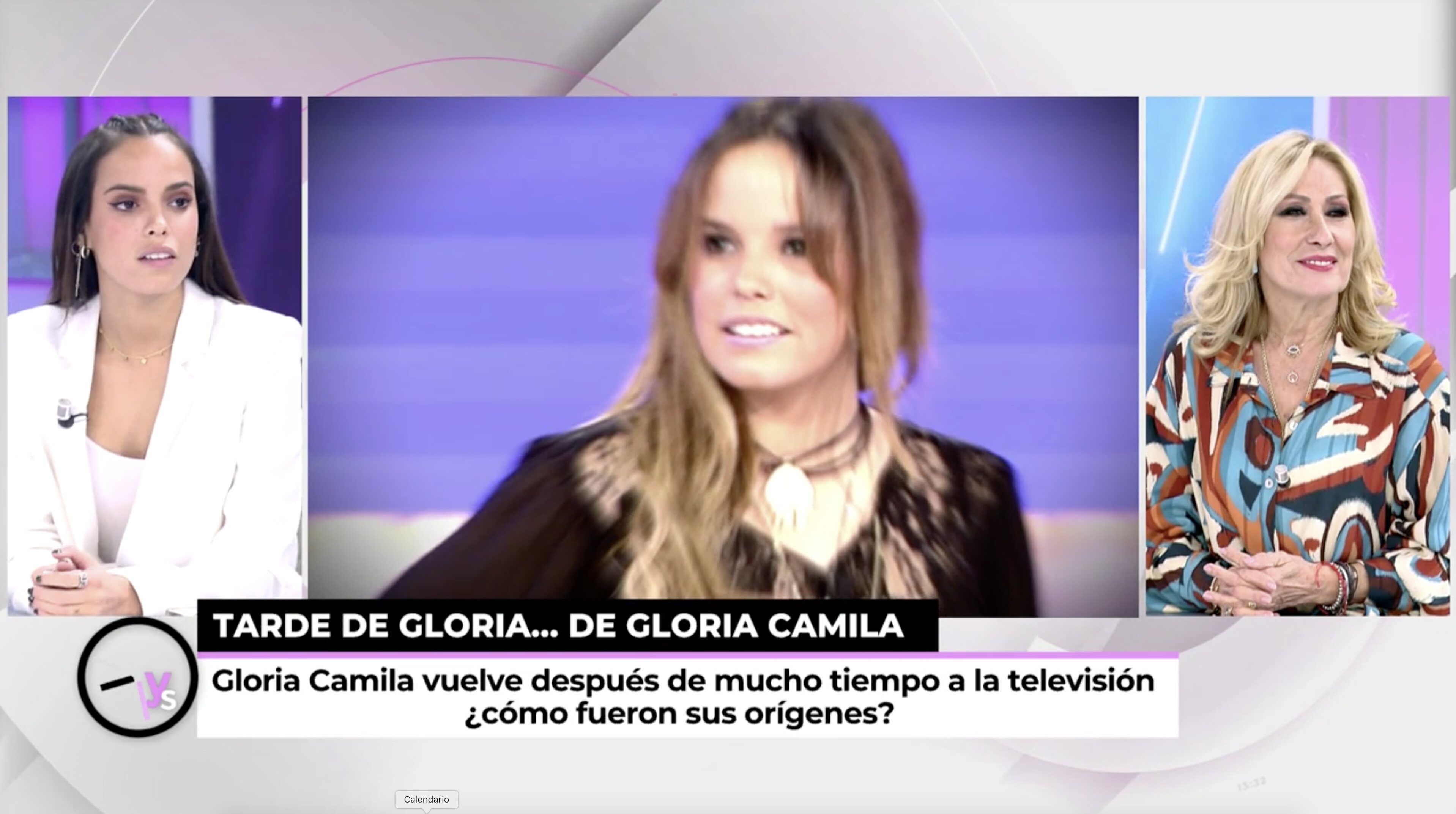 Gloria Camila y Rosa Benito en 'Ya son las ocho'/ Foto: telecinco.es