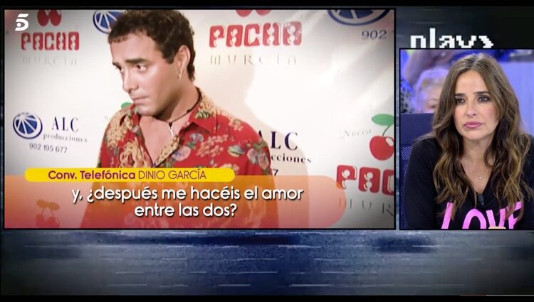 Dinio asegura haber mantenido relaciones sexuales con Carmen Alcayde / Foto: Telecinco.es