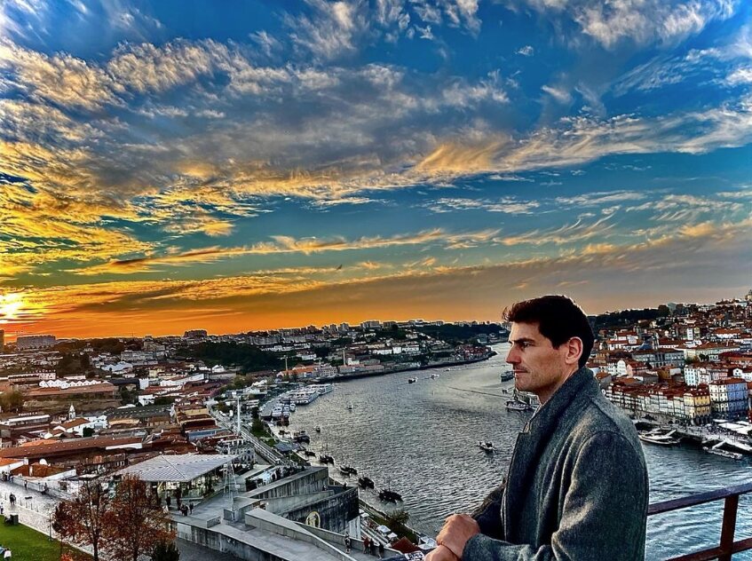 Iker Casillas en Oporto/ Foto: Instagram