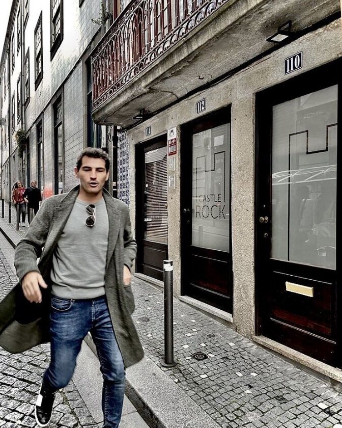 Iker Casillas paseando por Oporto/ Foto: Instagram