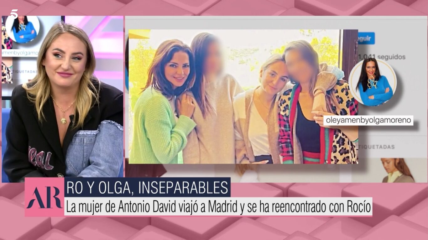 Rocío Flores hablando de la reunión familiar en Madrid / Telecinco.es