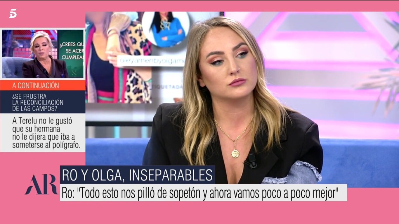 Rocío Flores confía en la reconciliación / Telecinco.es