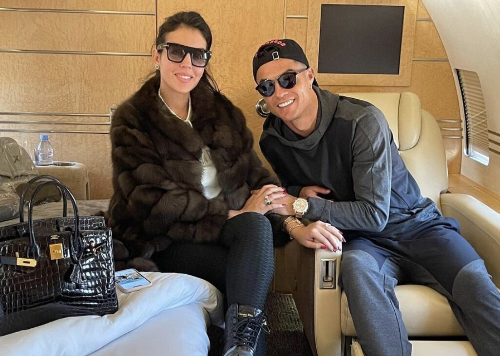 Cristiano Ronaldo con Georgina Rodríguez/ Foto: Instagram