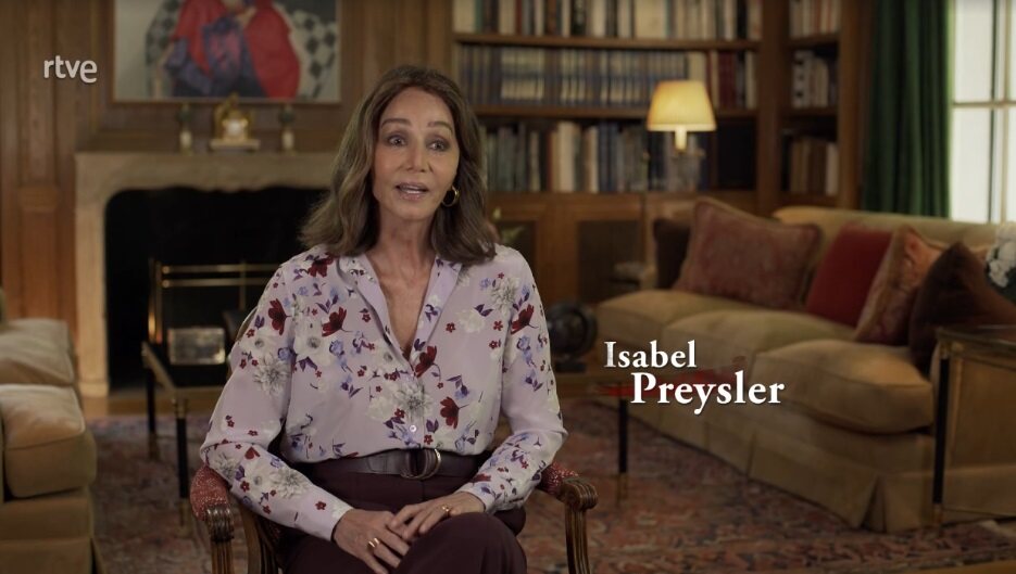 Isabel Preysler hablando de Carlos Falcó / RTVE.es