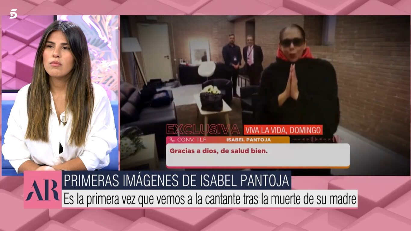 Isabel Pantoja aseguró sentirse bien en 'Viva la vida' / Telecinco.es