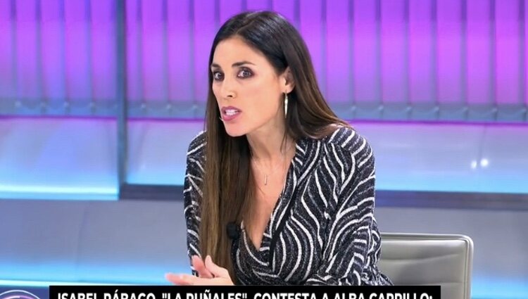 Isabel Rábago responde a Alba Carrillo | Foto: telecinco.es
