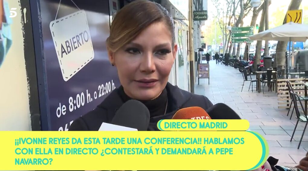 Ivonne Reyes ha hablado primero en 'Sálvame' | Foto: Telecinco.es
