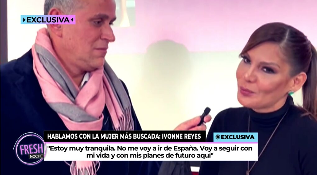 Ivonne Reyes ha concedido una entrevista en 'Ya son las 8' | Foto: Telecinco.es