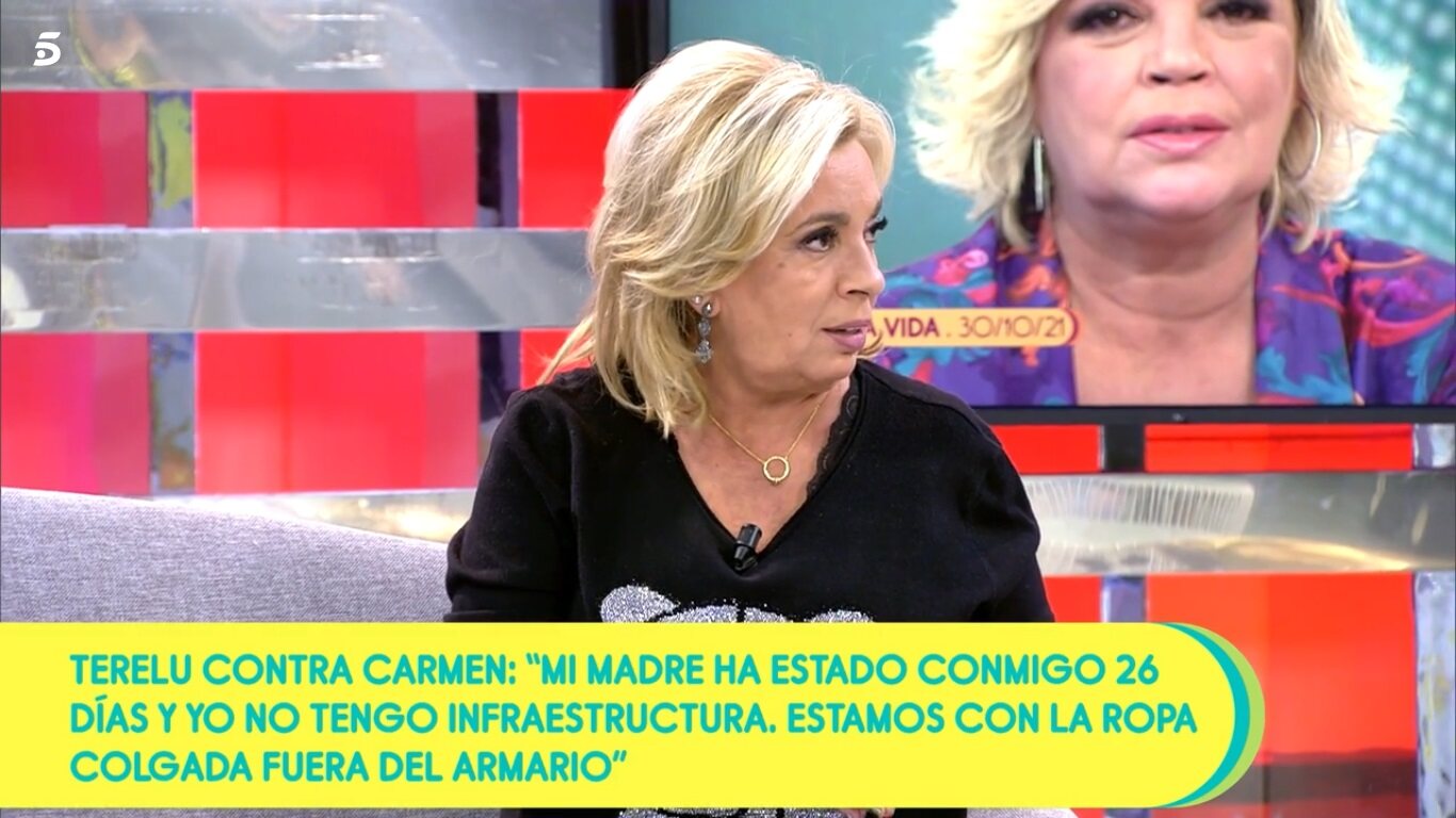 Carmen Borrego insiste en que hablará con Terelu Campos / Telecinco.es