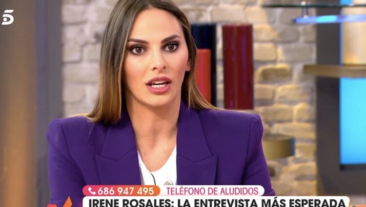 Irene Rosales en 'Viva la vida' | Foto: telecinco.es