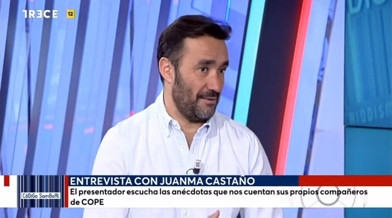 Juanma Castaño hablando de su paso por 'Masterchef celebrity 6' / Cope.es