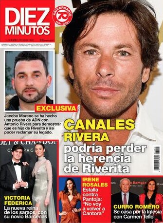 Canales Rivera en la portada de Diez Minutos