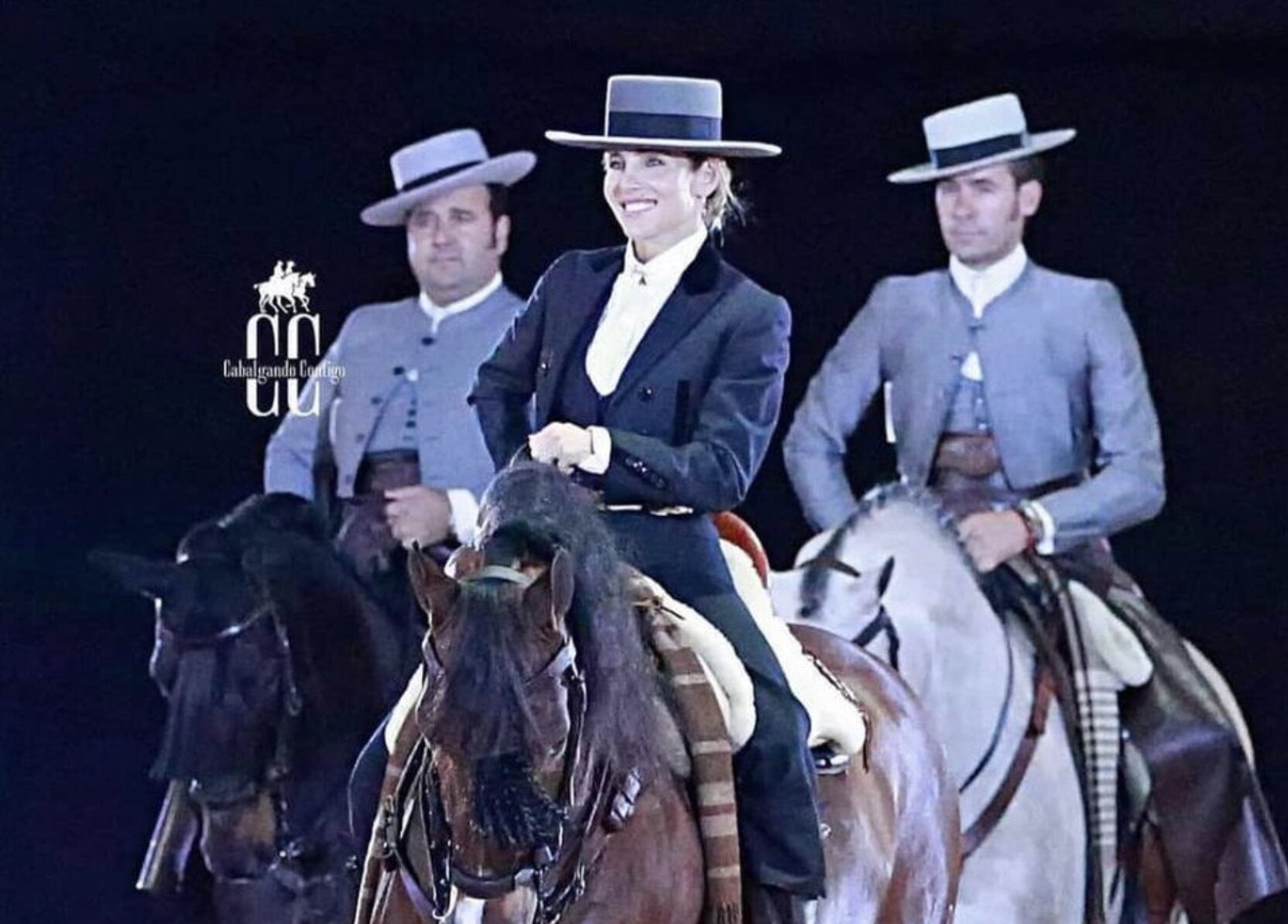 Elsa Pataky montando a caballo en su paso por Sevilla/ Foto: Instagram