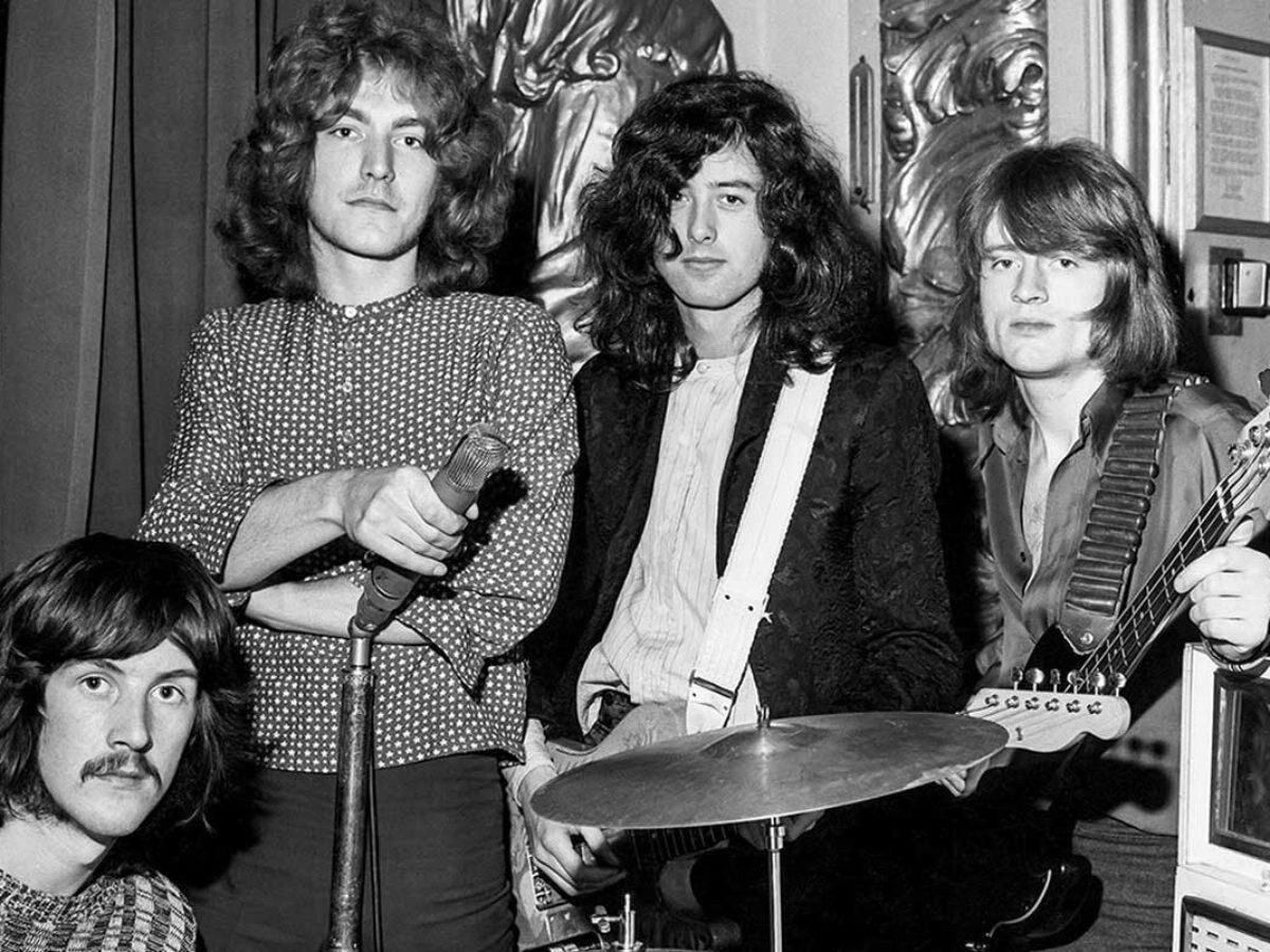 Los integrantes de Led Zeppelin