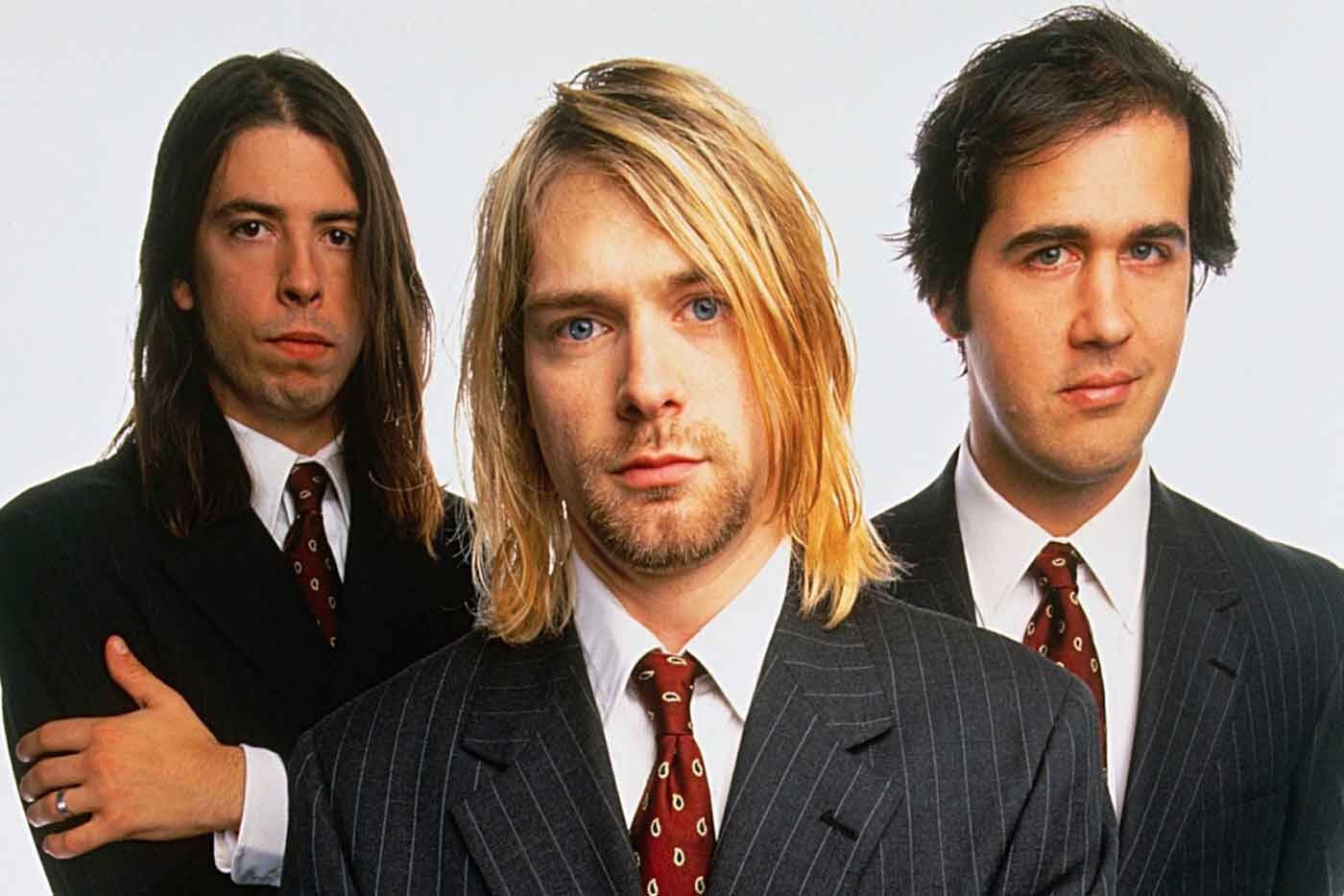 Los integrantes de Nirvana