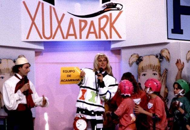 Xuxa presentando 'Xuxa Park'