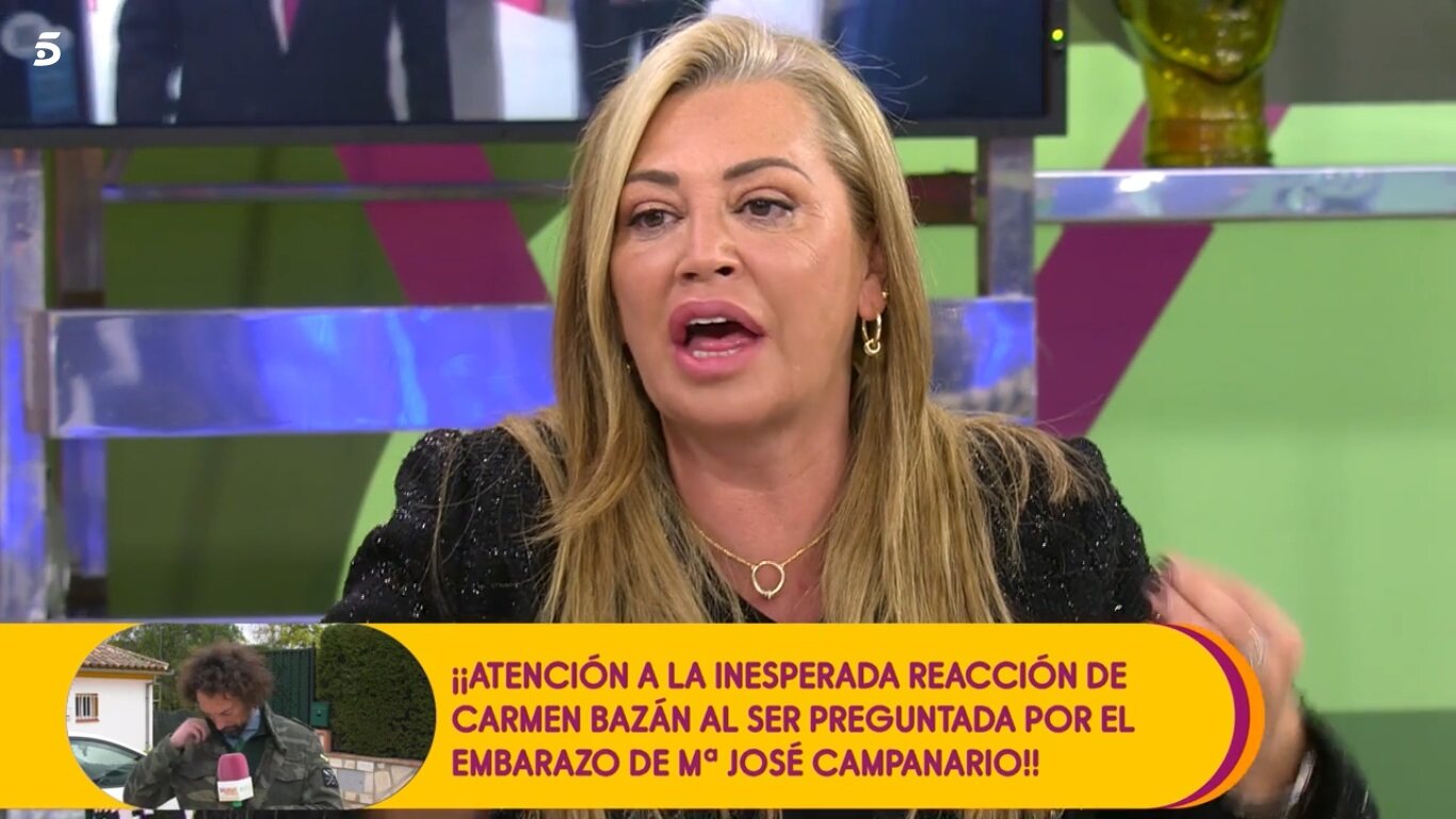 Belén Esteban pidiendo que se deje de hablar del tema / Telecinco.es