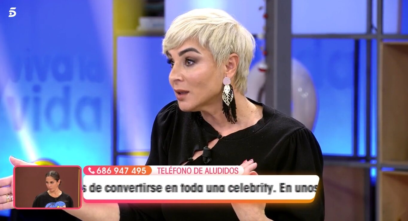 Ana María Aldón hablando de 'El último viaje de Rocío' / Telecinco.es