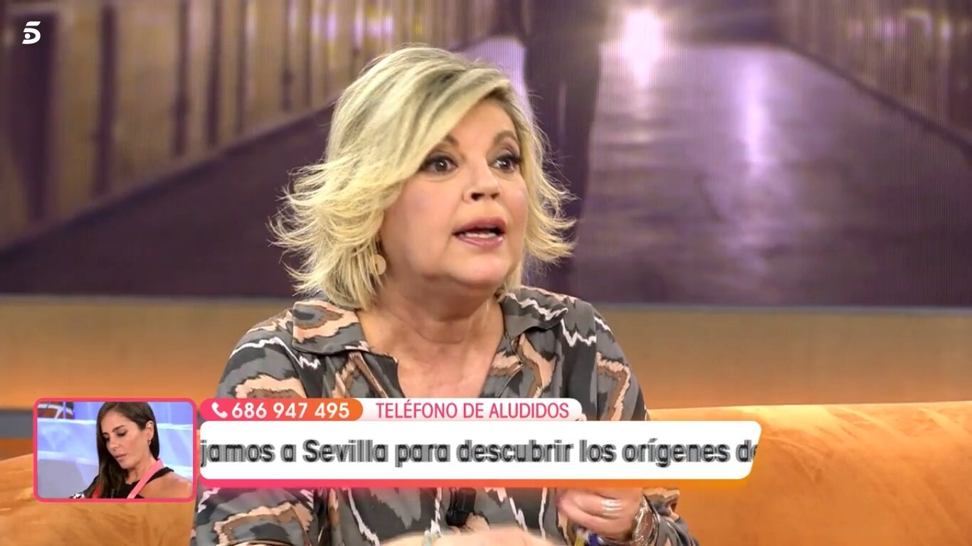 Terelu Campos hablando en 'Viva la vida' de 'El último viaje de Rocío' / Telecinco.es