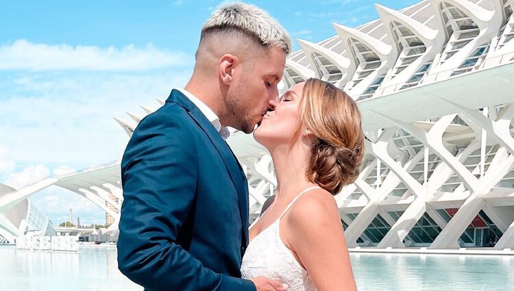 Yoli Claramonte y Jorge Moreno se casaron en septiembre | Foto: Instagram