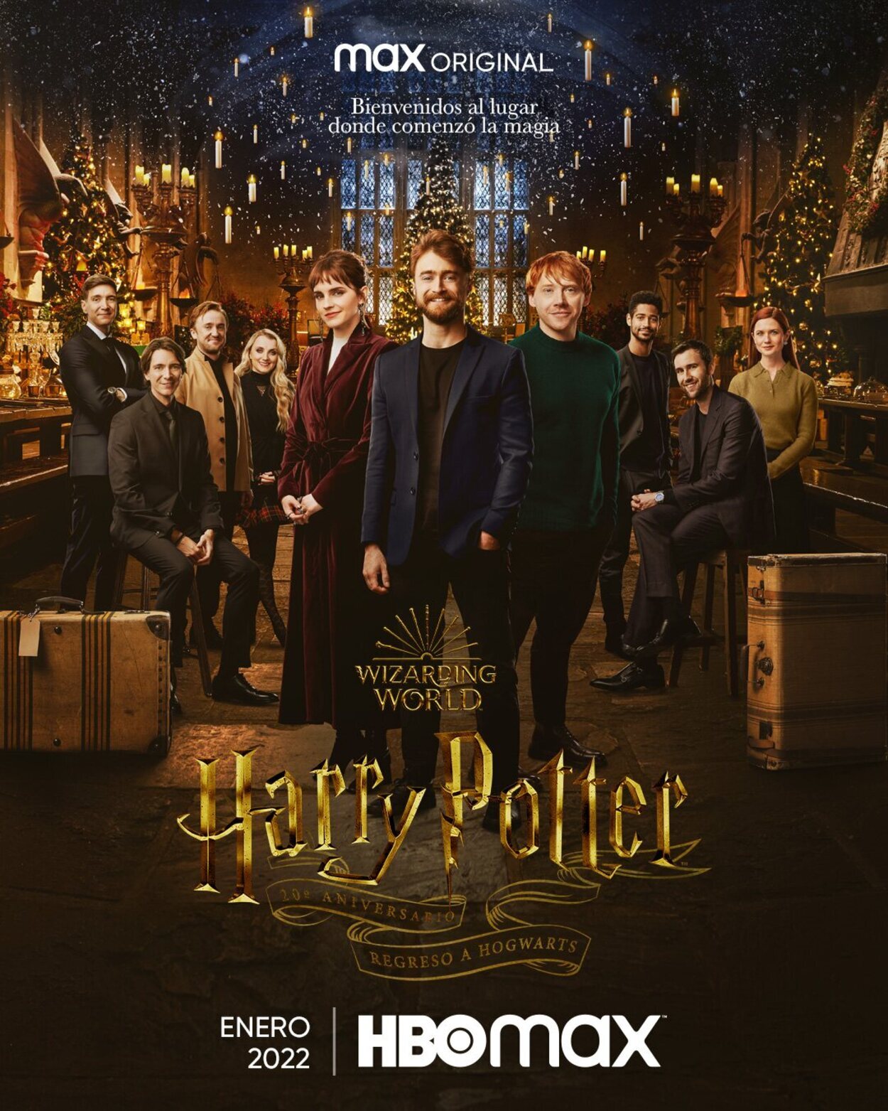 Así es el póster oficial del esperado 'Regreso a Hogwarts', el