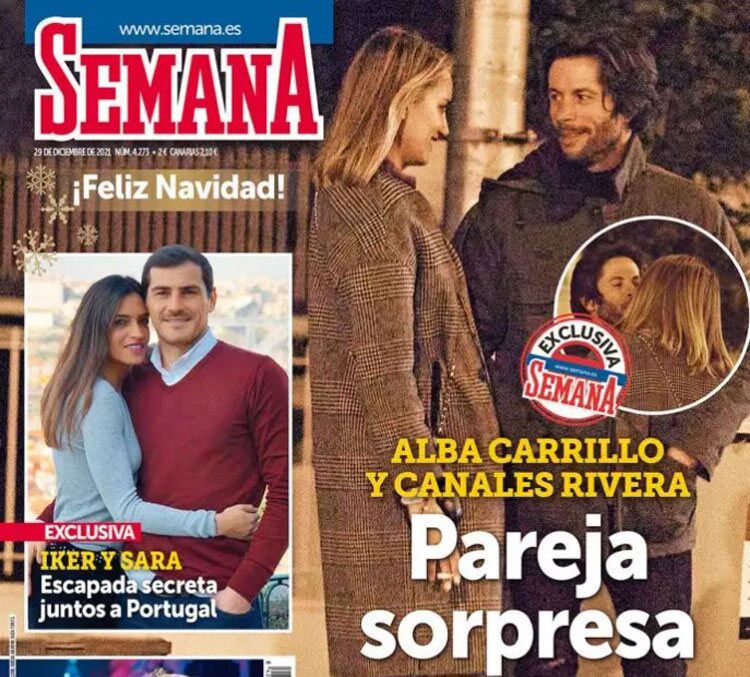 Alba Carrillo y Canales Rivera en Semana