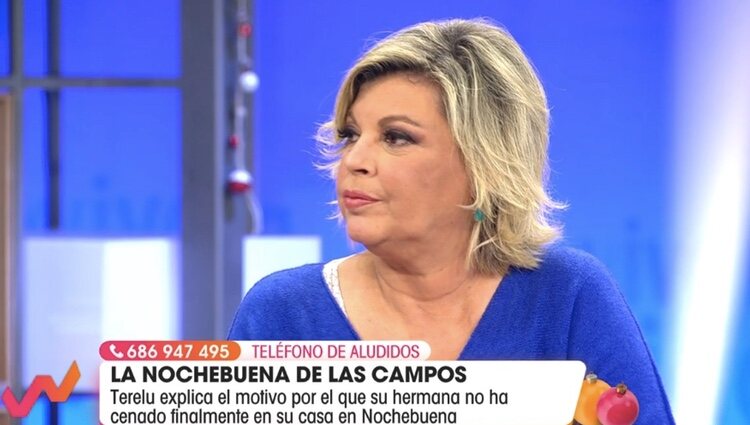 Terelu explica la situación | Foto: telecinco.es