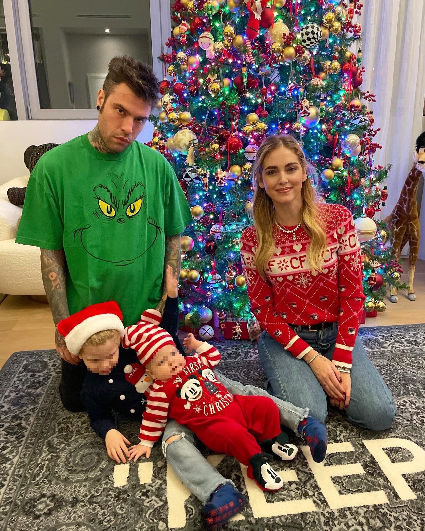 La Familia Ferragnez ya estaba pasando las Navidades confinados | Foto: Instagram