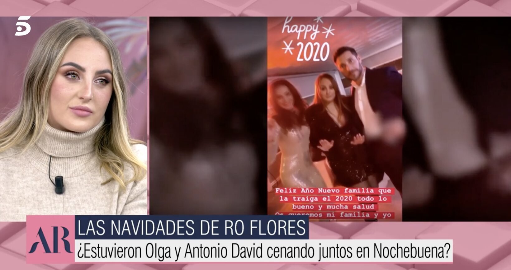 Rocío Flores ha pasado las Navidades con la familia de su novio | Foto: Telecinco.es