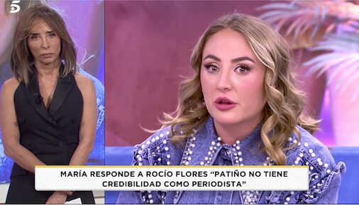 María Patiño contesta a Rocío Flores/ Foto: telecinco.es