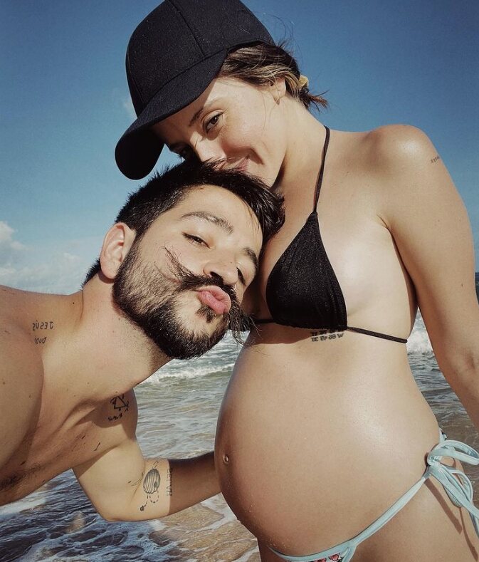 Evaluna Montaner presumiendo de embarazo con Camilo/ Foto: Instagram