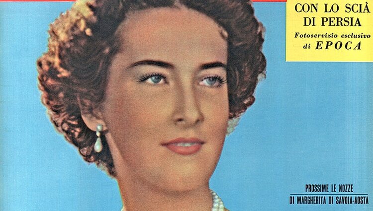 La Archiduquesa Margarita en la portada de la revista Epoca en 1953