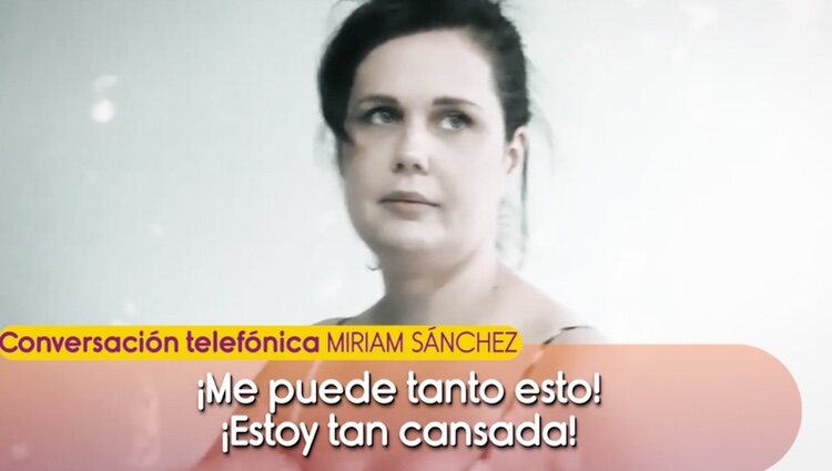 Miriam Sánchez habla de sus problemas de adicción / Foto: Telecinco.es