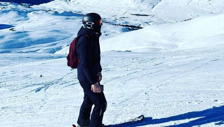 Manuel Martos esquiando | Instagram
