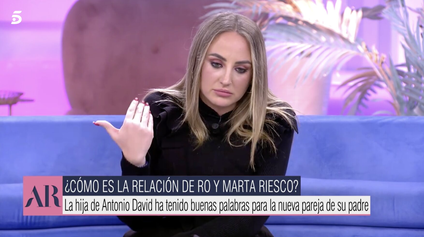 Rocío Flores en 'El programa de Ana Rosa'/ Foto: telecinco.es