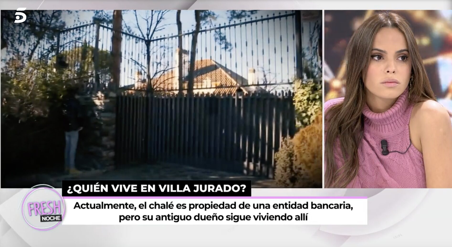 Gloria Camila, sorprendida por el estado de 'Villa Jurado' | Foto: Telecinco.es