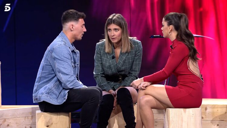 Álvaro y Rosario se reencuentran en 'El debate de las tentaciones' / Foto: Telecinco.es
