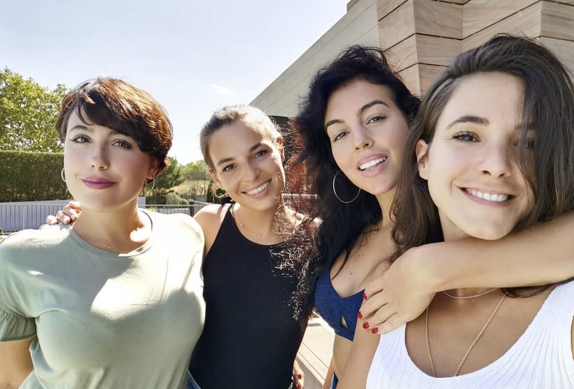 Ivana, Mamen Morales, Georgina y Elena Pina/ Foto: Instagram
