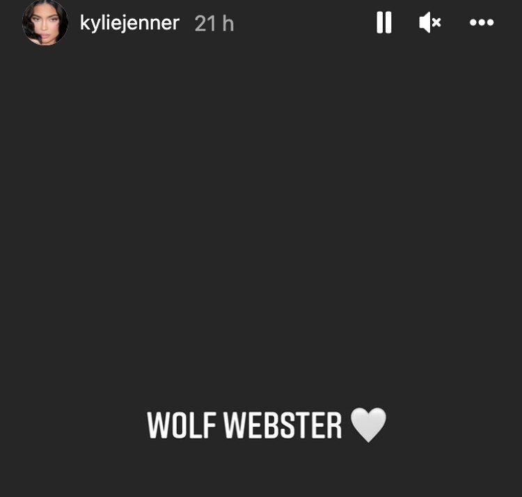 El segundo hijo de Kylie Jenner se llama Wolf | Foto: Instagram