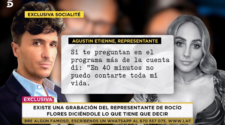 Rocío Flores podría estar cebando un programa especial | Foto: Telecinco.es